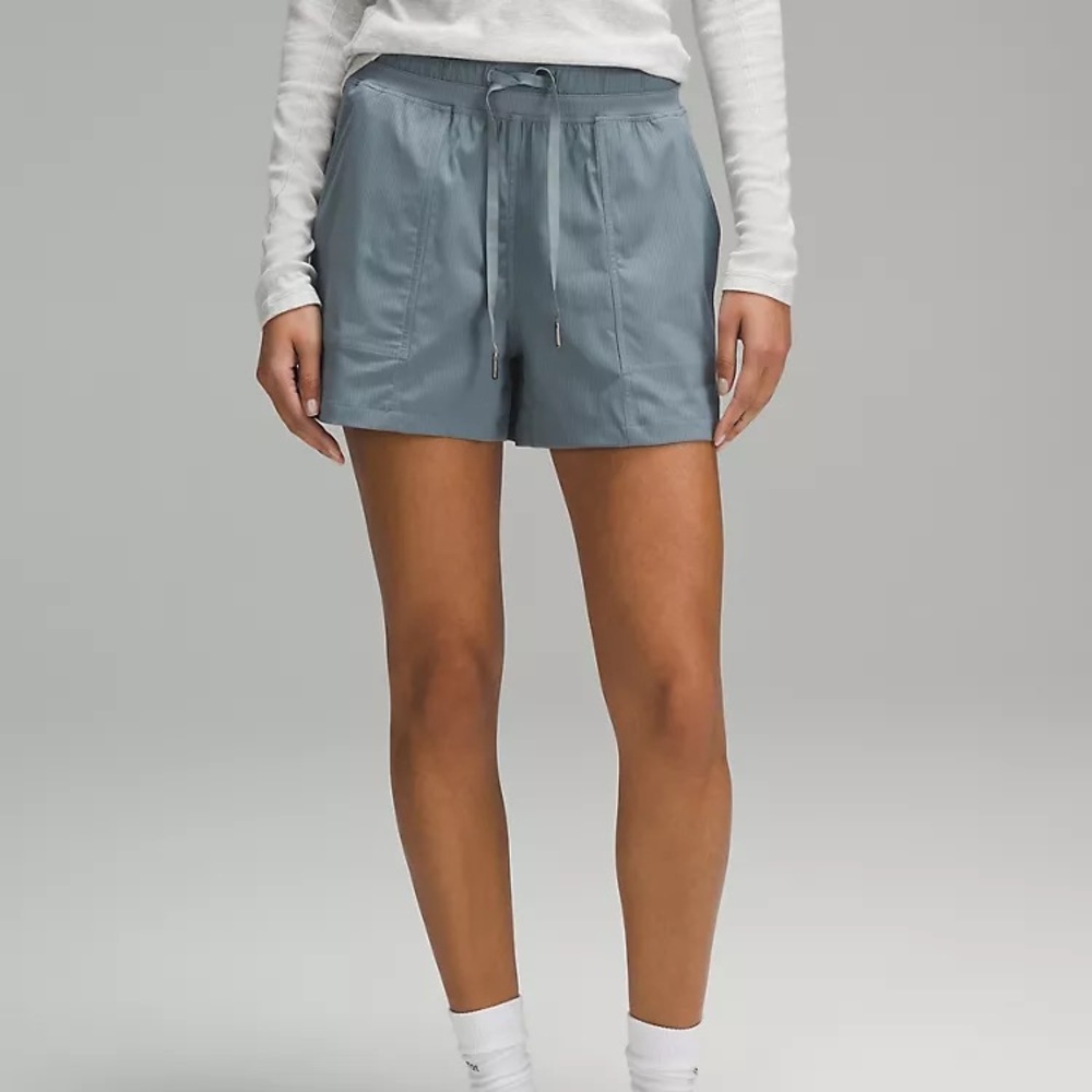 lululemon Dance Studio High-Rise Short 3.5” in Belgian Blue